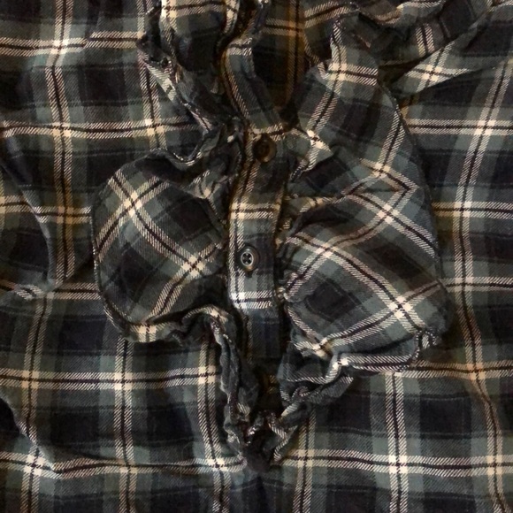 Adorable flannel nightie/ PJ top! - Picture 3 of 4